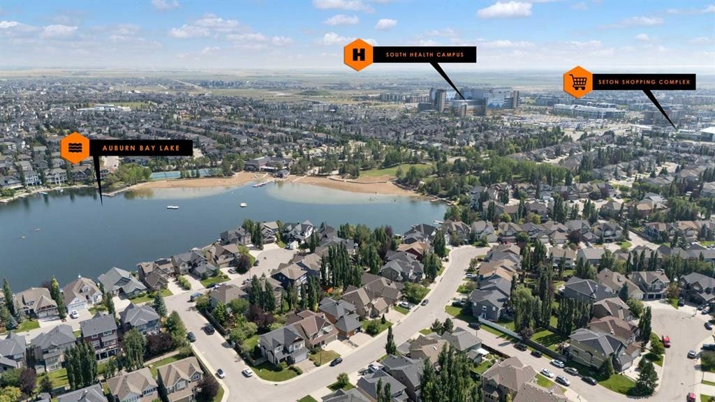 17 Auburn Bay View Se, Calgary, AB - Outdoor With Body Of Water With View