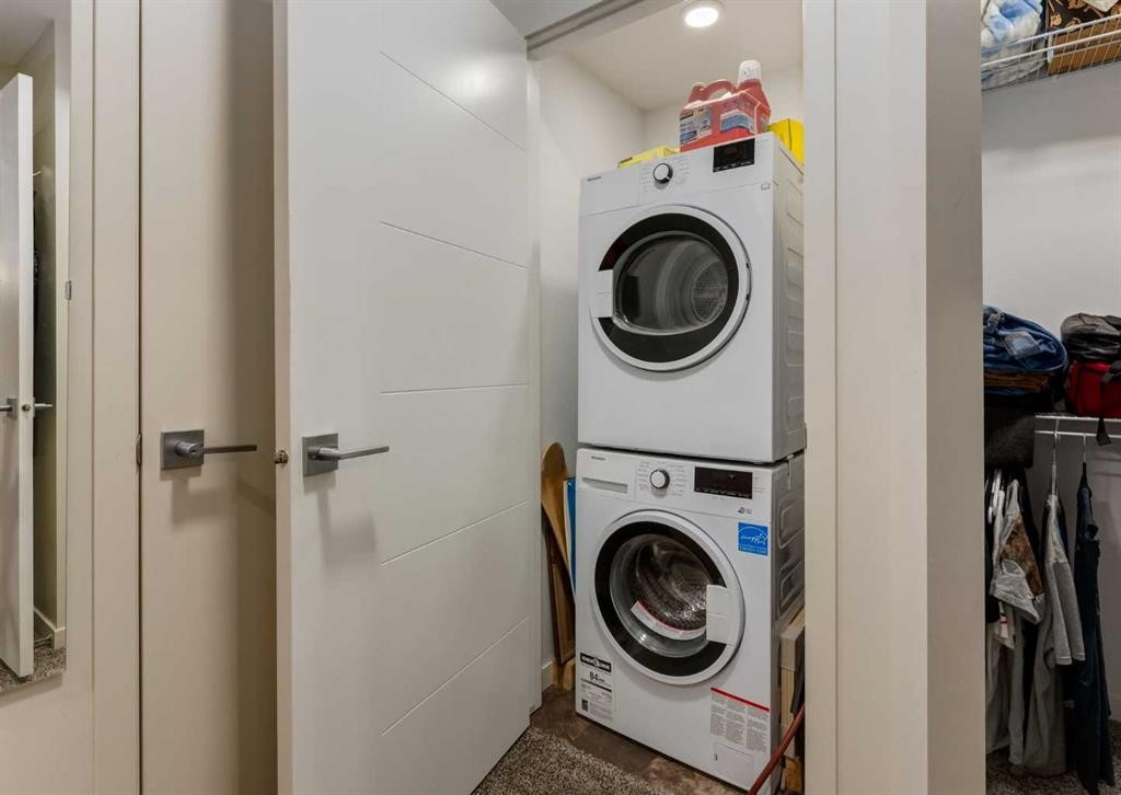 71 Seton Gardens Se, Calgary, AB - Indoor Photo Showing Laundry Room