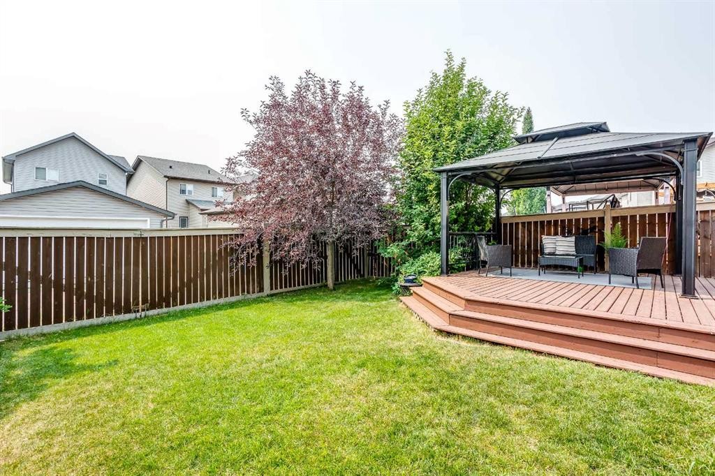 1153 Kingston Crescent Se, Airdrie, AB - Outdoor With Deck Patio Veranda