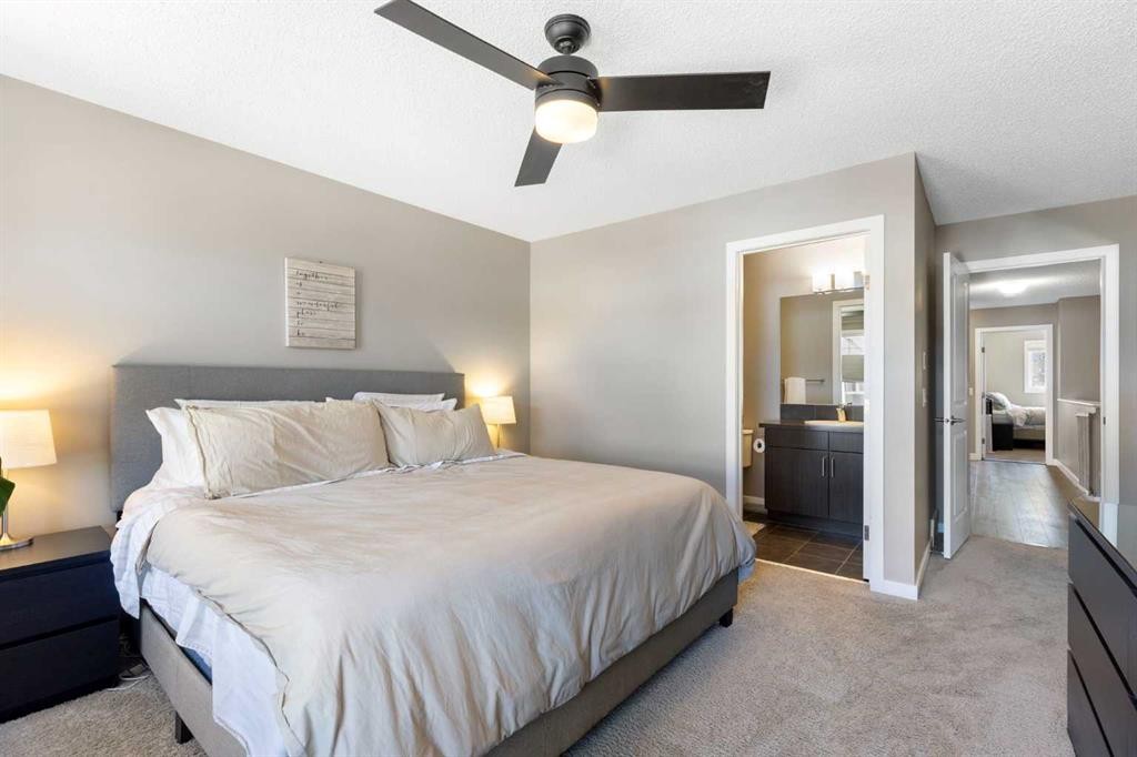 69 Chaparral Valley Crescent Se, Calgary, AB - Indoor Photo Showing Bedroom