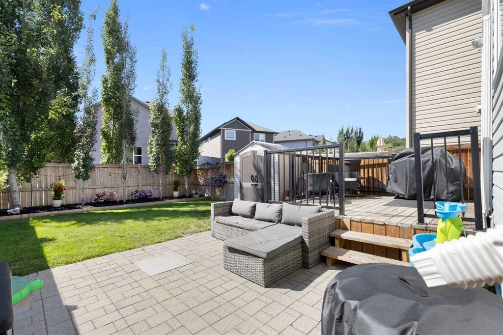69 Chaparral Valley Crescent Se, Calgary, AB - Outdoor With Deck Patio Veranda