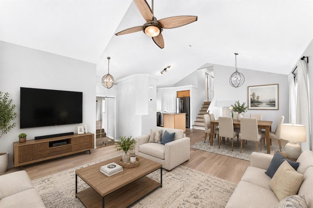 352 Copperfield Gardens Se, Calgary, AB - Indoor Photo Showing Living Room