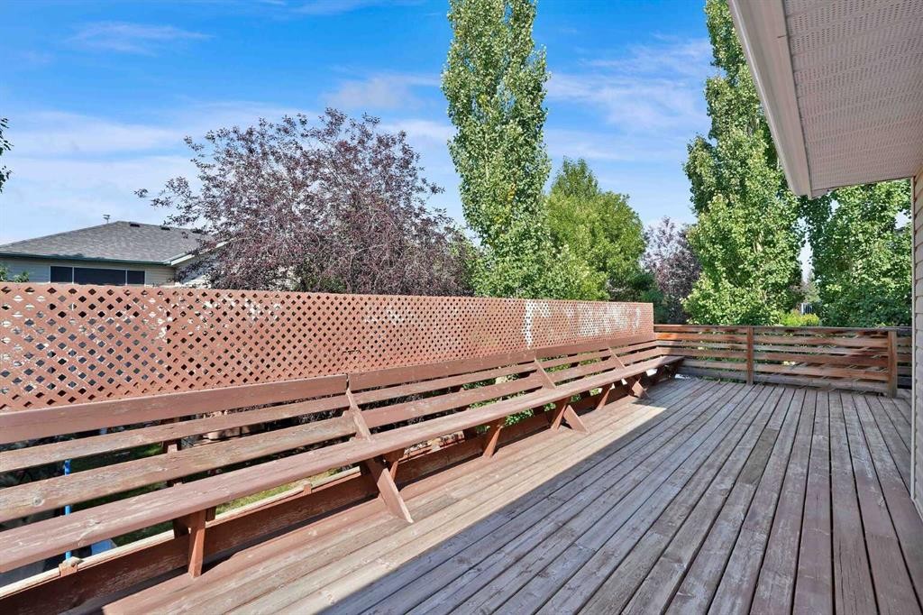 62 West Mitford Crescent, Cochrane, AB - Outdoor With Deck Patio Veranda