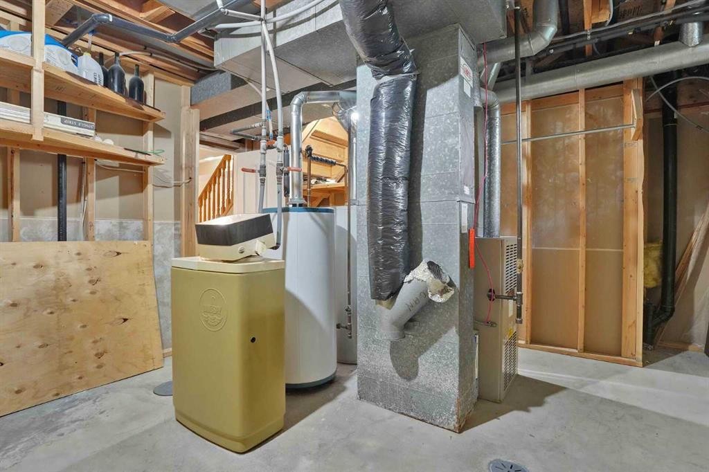 62 West Mitford Crescent, Cochrane, AB - Indoor Photo Showing Basement