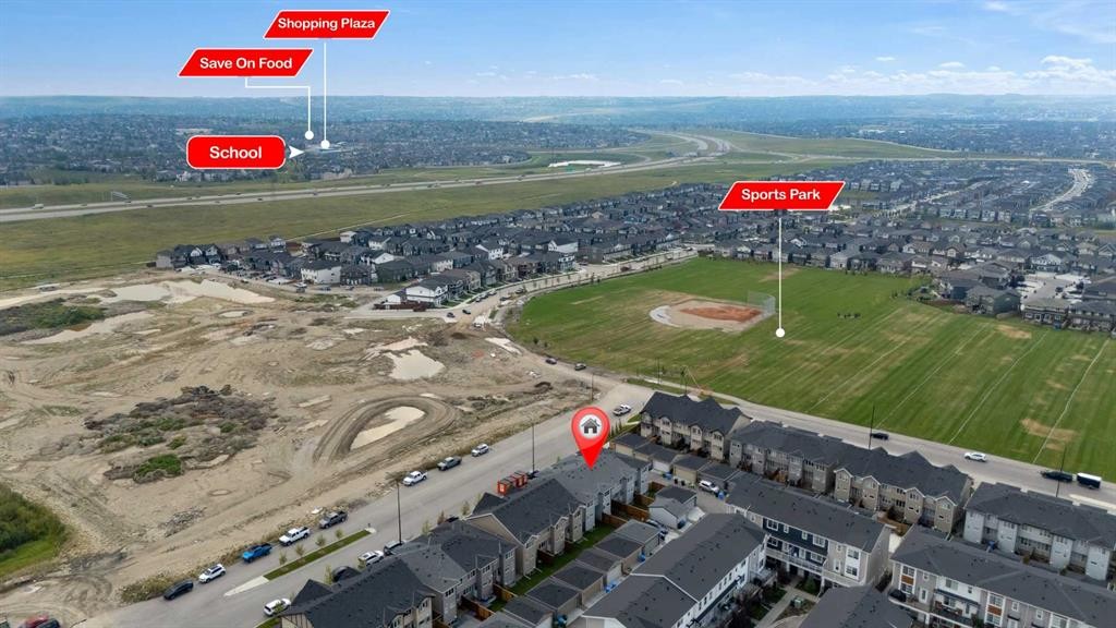 250 Carrington Gate Nw, Calgary, AB - Outdoor With View