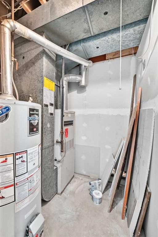 728 Willacy Drive Se, Calgary, AB - Indoor Photo Showing Basement