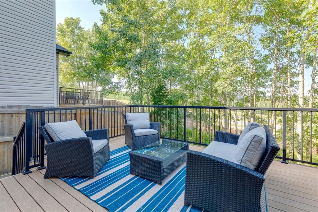 91 St Moritz Terrace Sw, Calgary, AB - Outdoor With Deck Patio Veranda With Exterior
