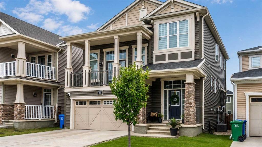56 Carrington Circle Nw, Calgary, AB - Outdoor With Facade