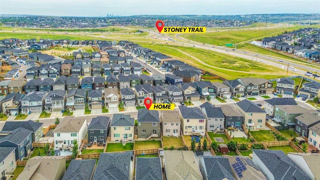 56 Carrington Circle Nw, Calgary, AB - Outdoor With View