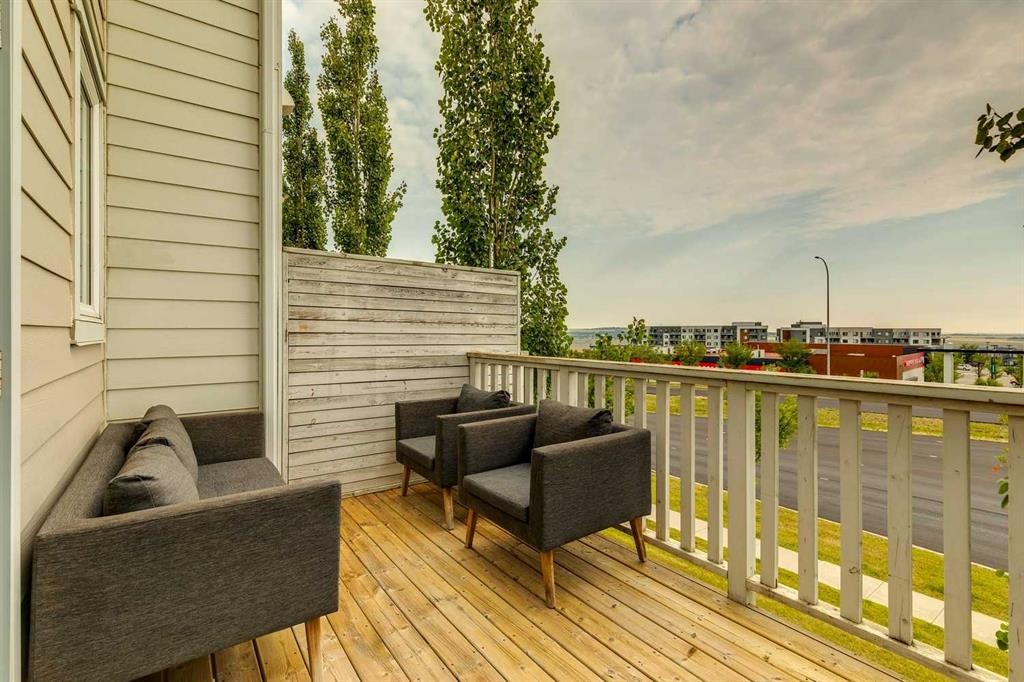 206 Nolanfield Villas Nw, Calgary, AB - Outdoor With Deck Patio Veranda With Exterior