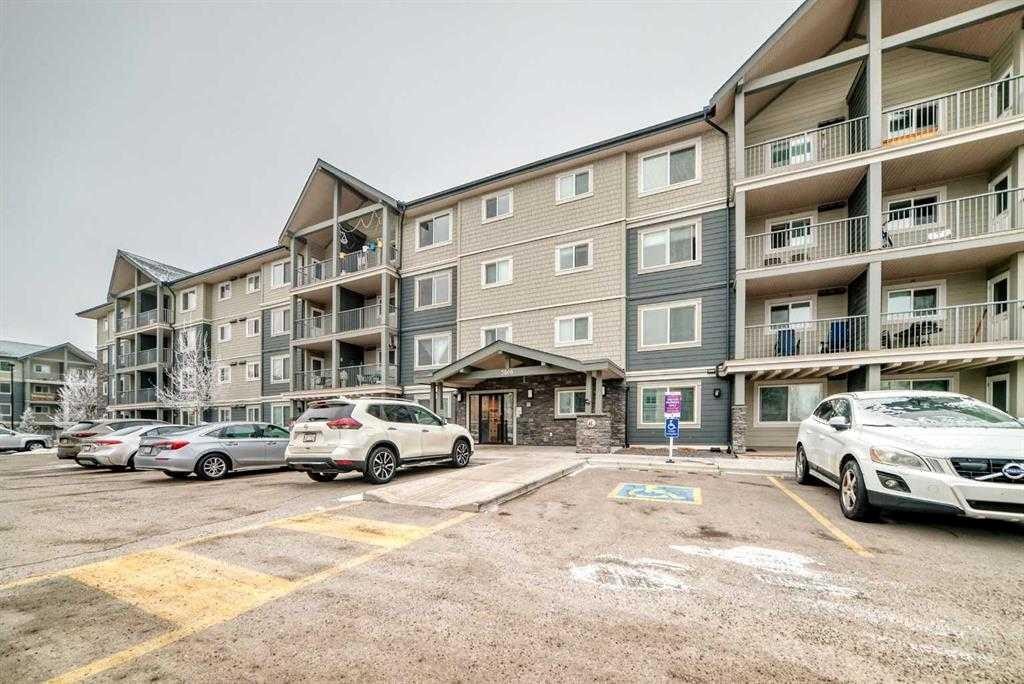 3302-181 Skyview Ranch Manor Ne, Calgary, AB - Outdoor With Balcony With Facade