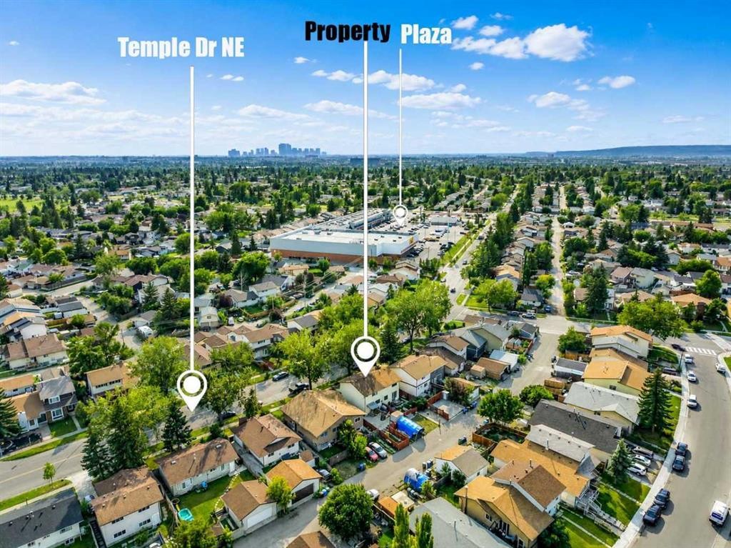 5620 Temple Drive Ne, Calgary, AB - Outdoor With View
