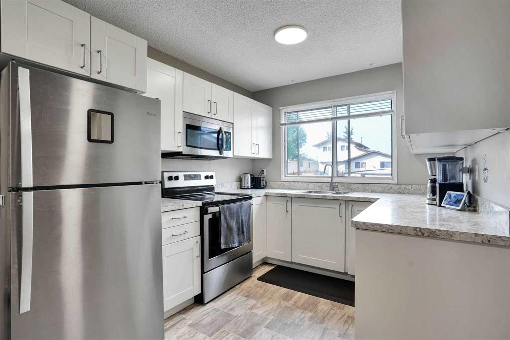 5620 Temple Drive Ne, Calgary, AB - Indoor Photo Showing Kitchen With Stainless Steel Kitchen