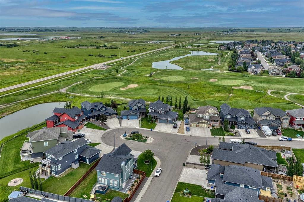 395 Boulder Creek Bay Se, Langdon, AB - Outdoor With View