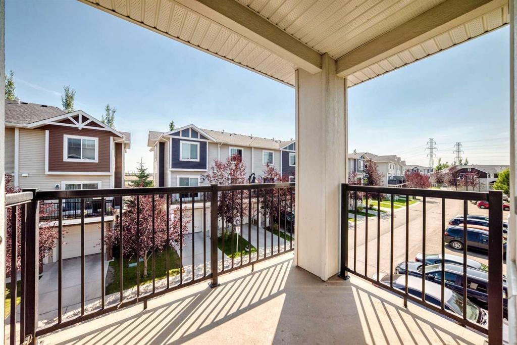 196-300 Marina Drive, Chestermere, AB - Outdoor With Balcony With Exterior