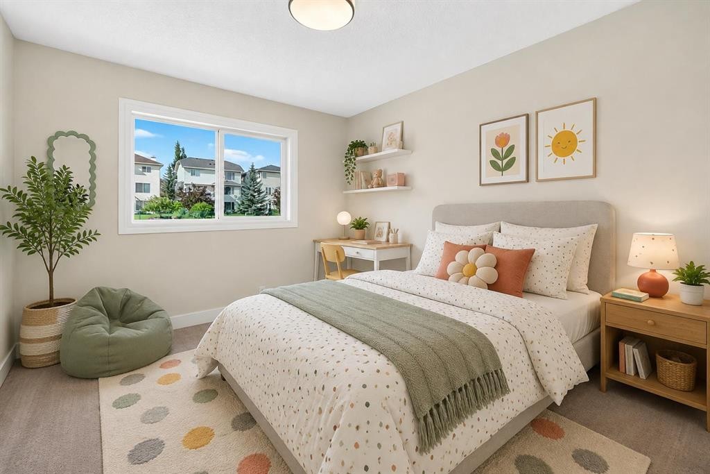 187 Arbour Meadows Close Nw, Calgary, AB - Indoor Photo Showing Bedroom