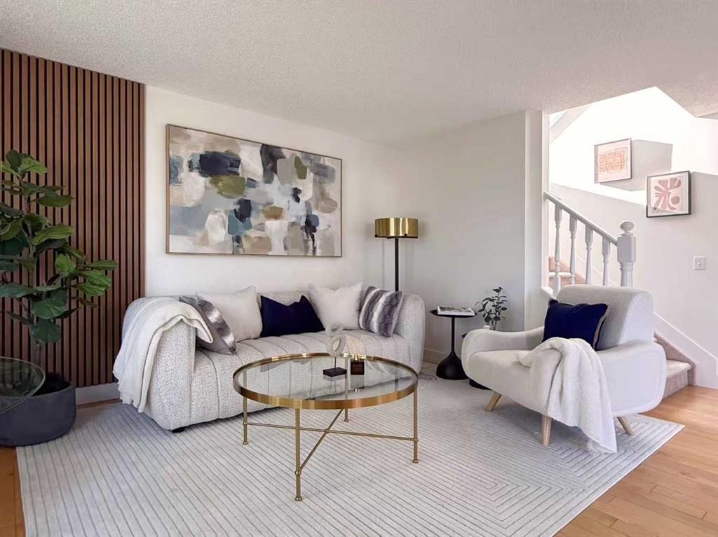 187 Arbour Meadows Close Nw, Calgary, AB - Indoor Photo Showing Living Room