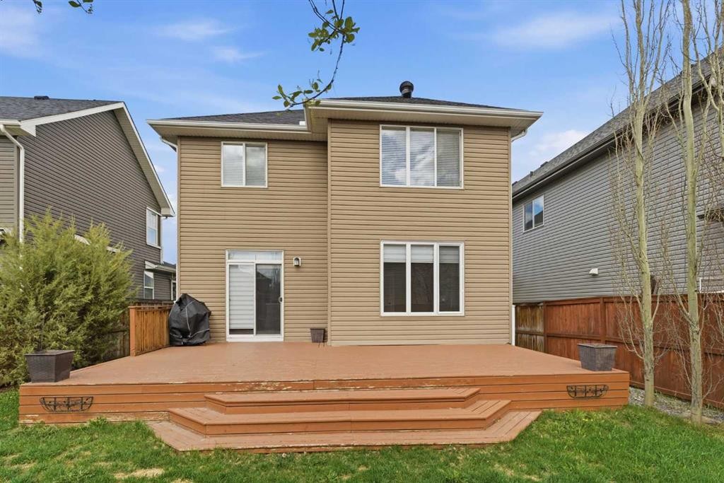 2306 Bayside Circle Sw, Airdrie, AB - Outdoor With Deck Patio Veranda With Exterior