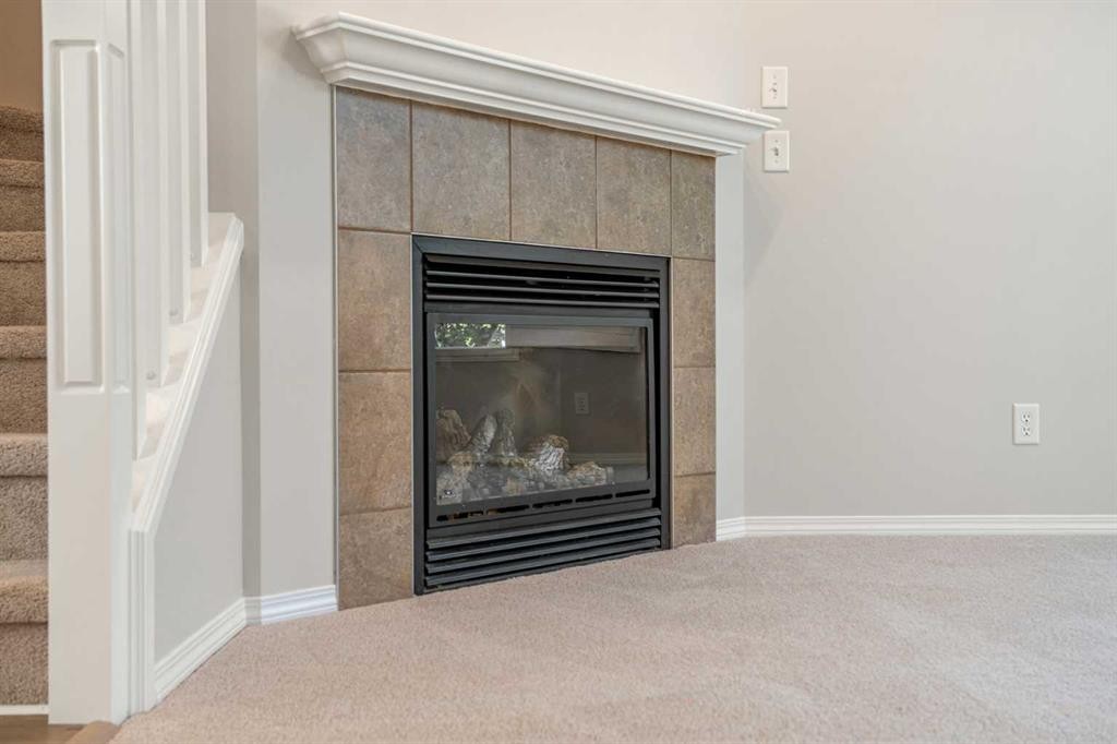 51 Covehaven Mews Ne, Calgary, AB - Indoor With Fireplace