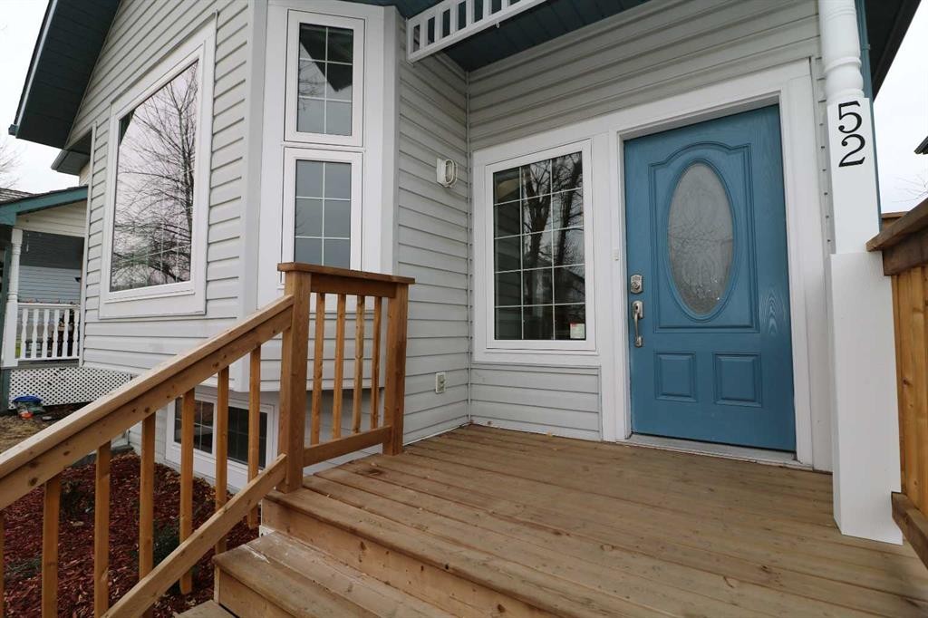 52 Mt Aberdeen Circle Se, Calgary, AB - Outdoor With Deck Patio Veranda With Exterior
