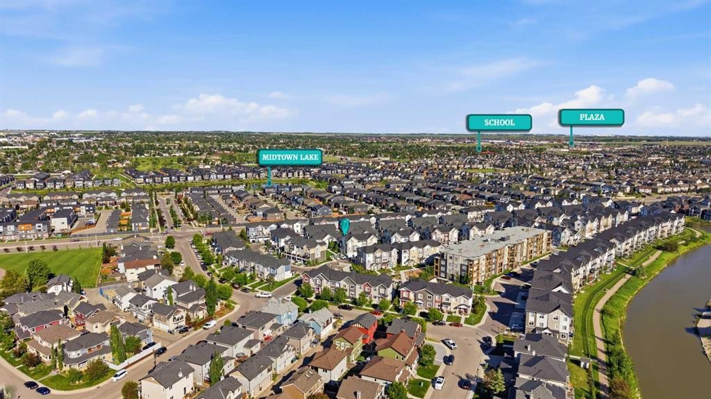 535 Canals Crossing Sw, Airdrie, AB - Outdoor With View
