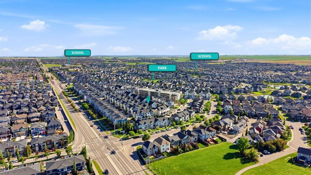 535 Canals Crossing Sw, Airdrie, AB - Outdoor With View