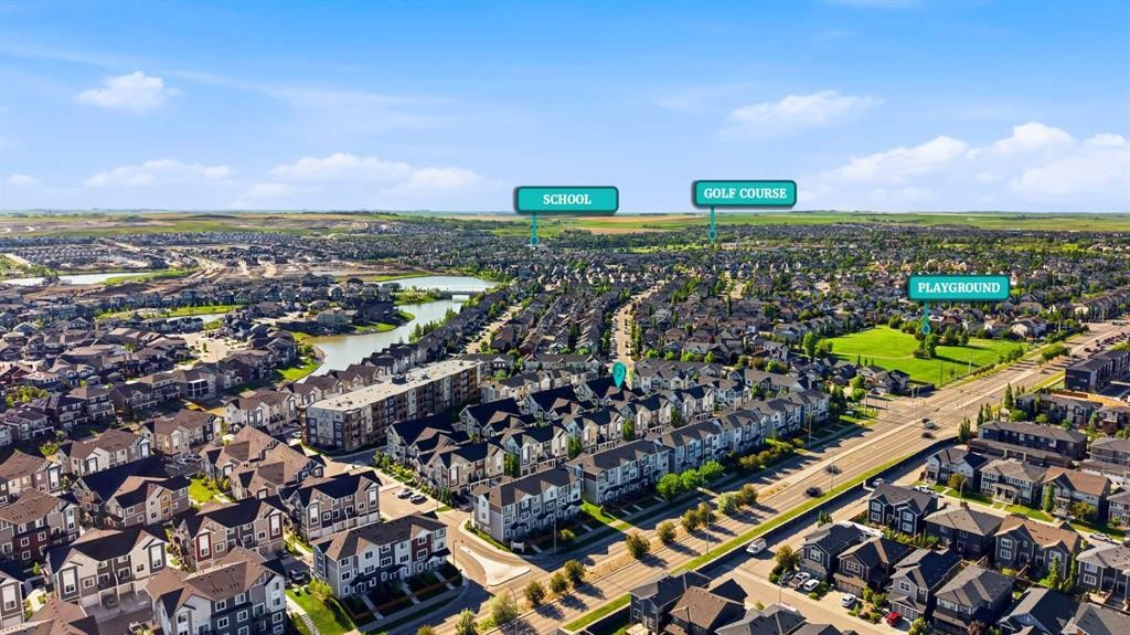 535 Canals Crossing Sw, Airdrie, AB - Outdoor With View