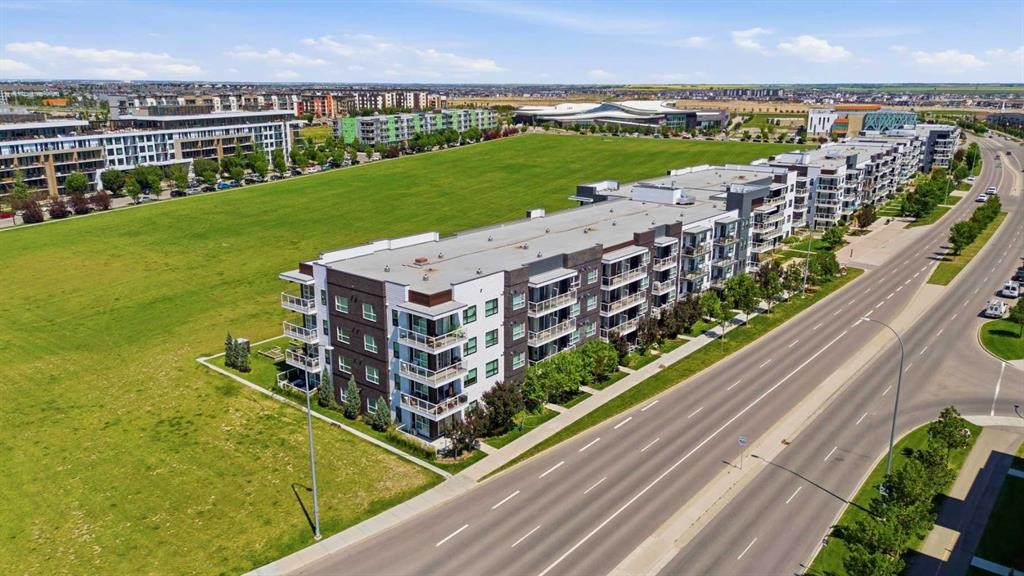 212-4150 Seton Drive Sw, Calgary, AB - Outdoor With Balcony With View