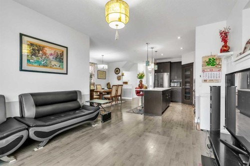 154 Redstone Common Ne, Calgary, AB - Indoor Photo Showing Living Room
