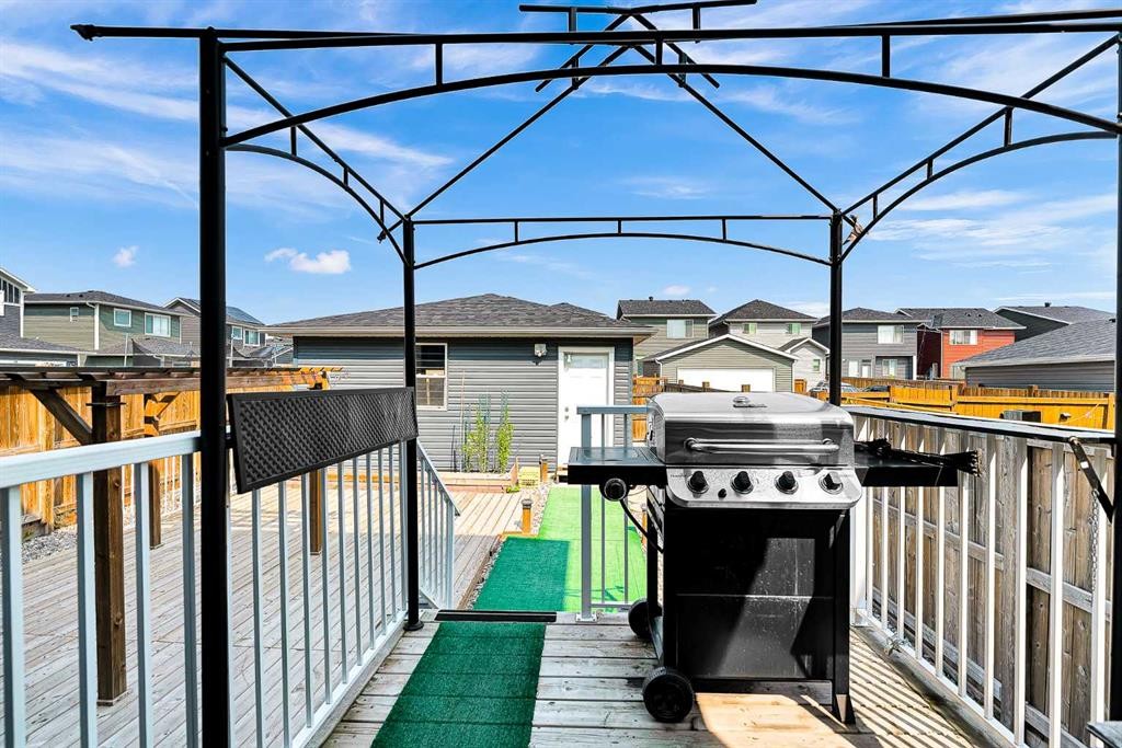 154 Redstone Common Ne, Calgary, AB - Outdoor With Deck Patio Veranda