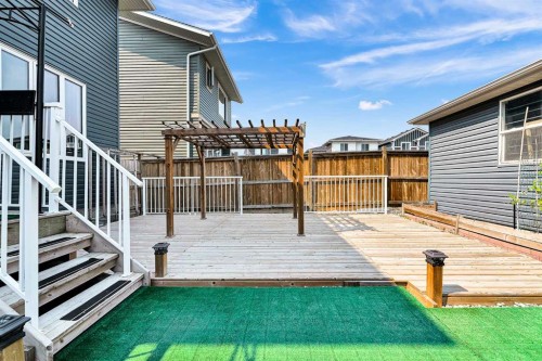 154 Redstone Common Ne, Calgary, AB - Outdoor With Deck Patio Veranda With Exterior