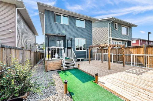 154 Redstone Common Ne, Calgary, AB - Outdoor With Deck Patio Veranda With Exterior