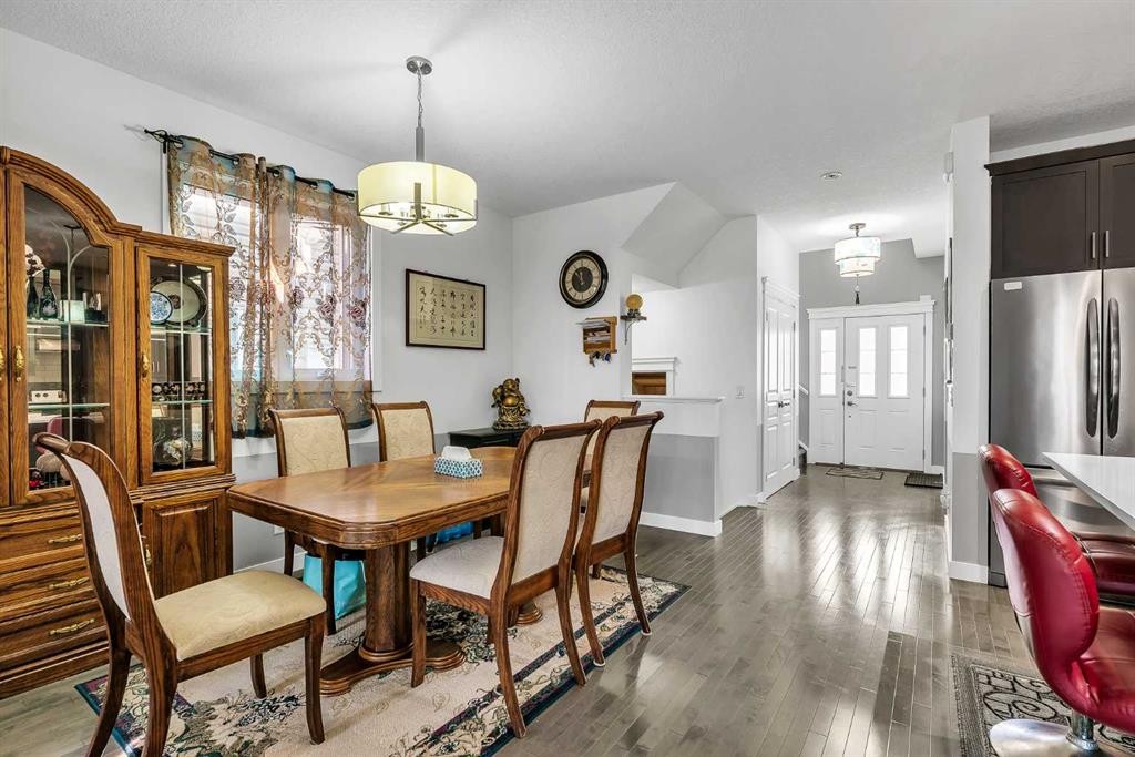 154 Redstone Common Ne, Calgary, AB - Indoor Photo Showing Dining Room