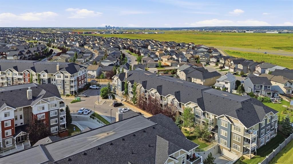 5105-155 Skyview Ranch Way Ne, Calgary, AB - Outdoor With View