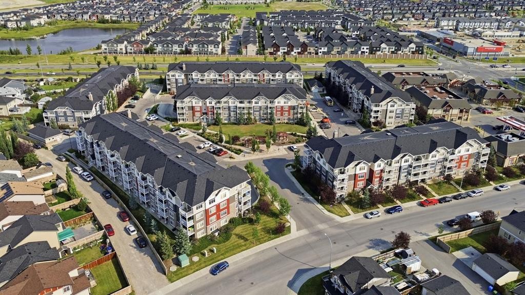 5105-155 Skyview Ranch Way Ne, Calgary, AB - Outdoor With View