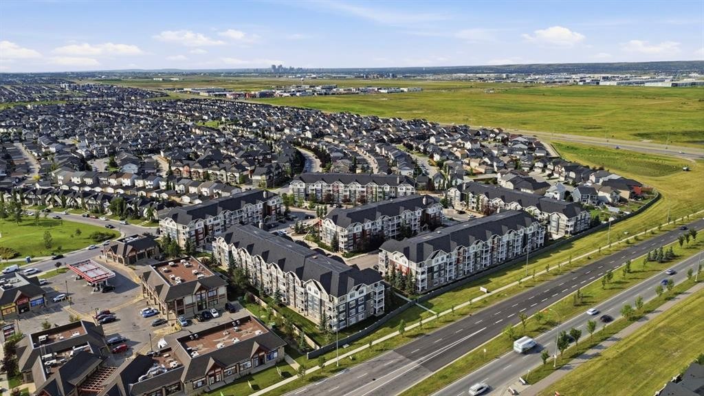 5105-155 Skyview Ranch Way Ne, Calgary, AB - Outdoor With View