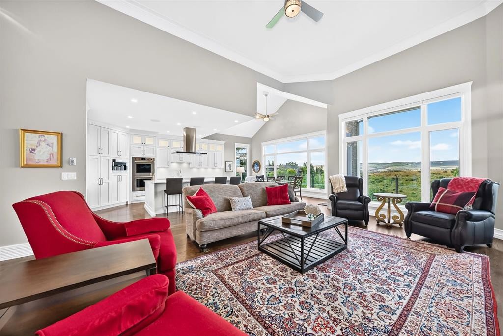 148 Scenic Ridge Crescent Nw, Calgary, AB - Indoor Photo Showing Living Room