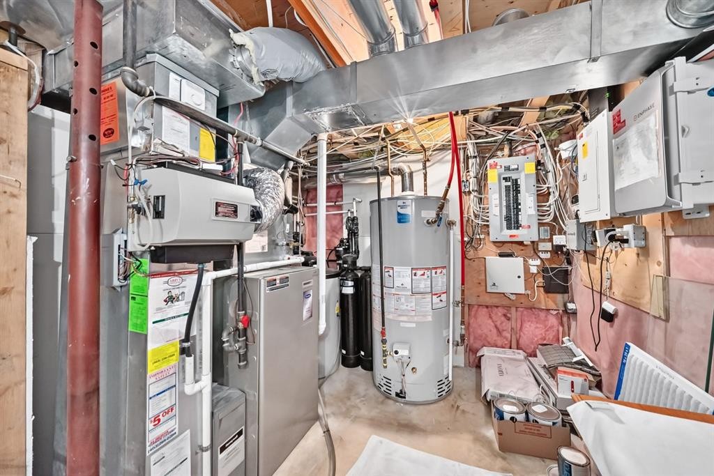 148 Scenic Ridge Crescent Nw, Calgary, AB - Indoor Photo Showing Basement