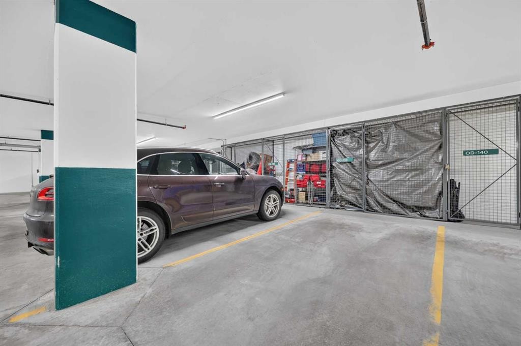 219-12 Mahogany Path Se, Calgary, AB - Indoor Photo Showing Garage