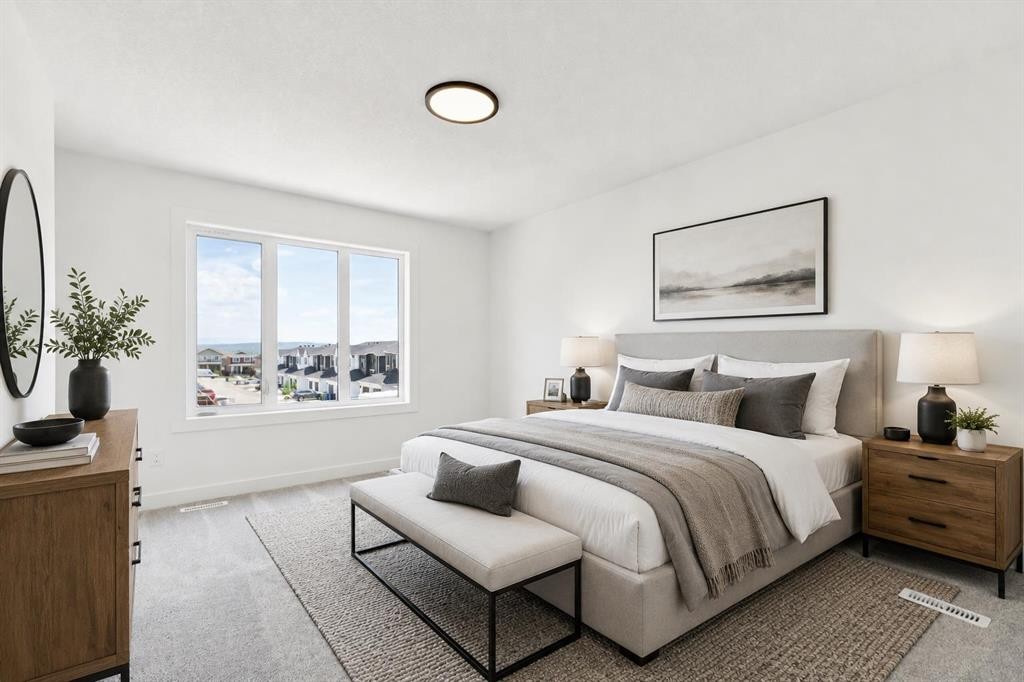 69 Heritage Park, Cochrane, AB - Indoor Photo Showing Bedroom
