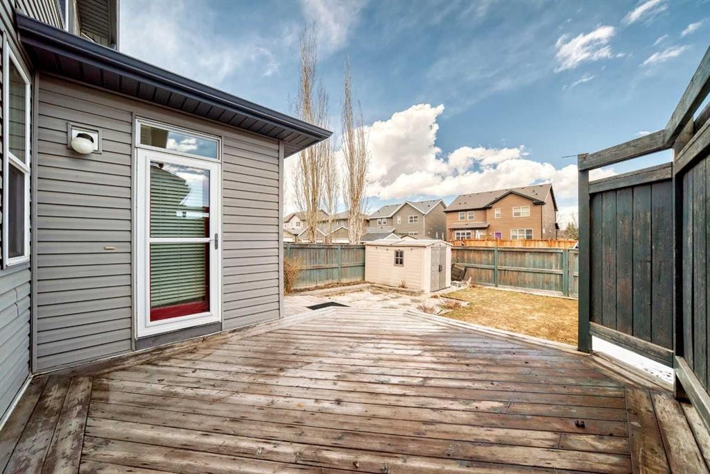 112 Chaparral Valley View Se, Calgary, AB - Outdoor With Deck Patio Veranda With Exterior