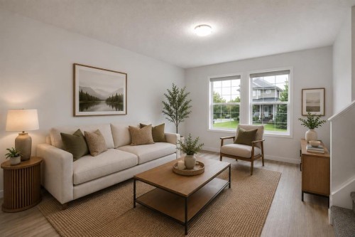 145 Bridleglen Road Sw, Calgary, AB - Indoor Photo Showing Living Room