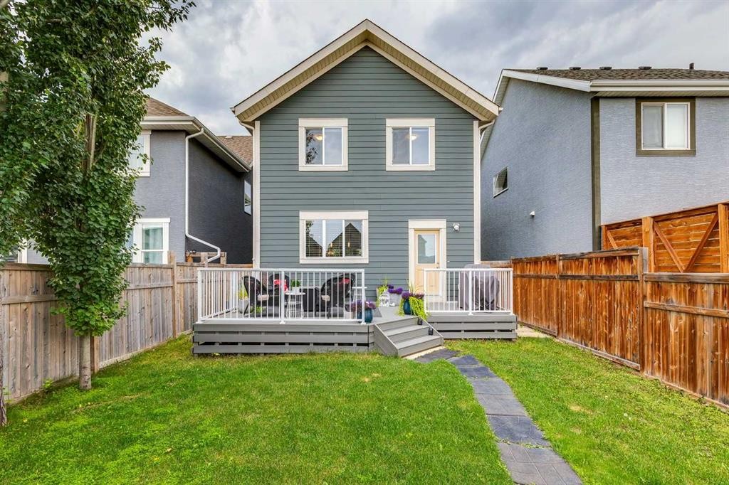 246 Mahogany Heights Se, Calgary, AB - Outdoor With Deck Patio Veranda