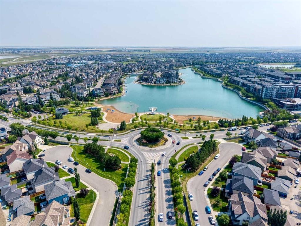 246 Mahogany Heights Se, Calgary, AB - Outdoor With Body Of Water With View