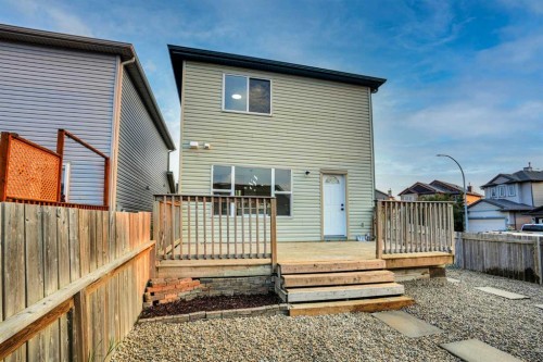 78 Saddlecrest Place Ne, Calgary, AB - Outdoor With Deck Patio Veranda With Exterior