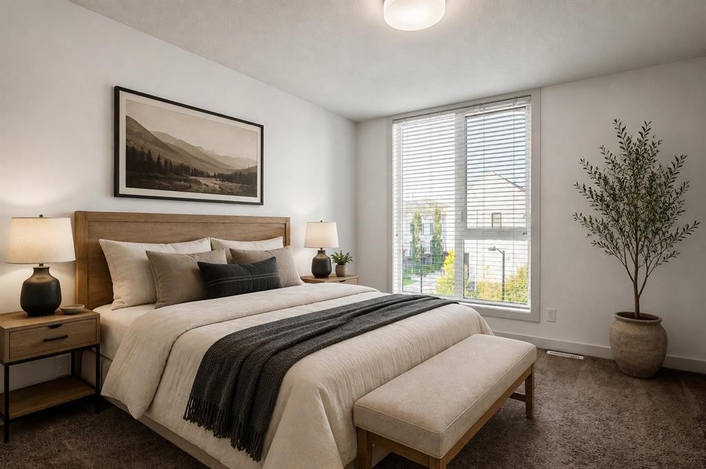 3529 69 Street Nw, Calgary, AB - Indoor Photo Showing Bedroom