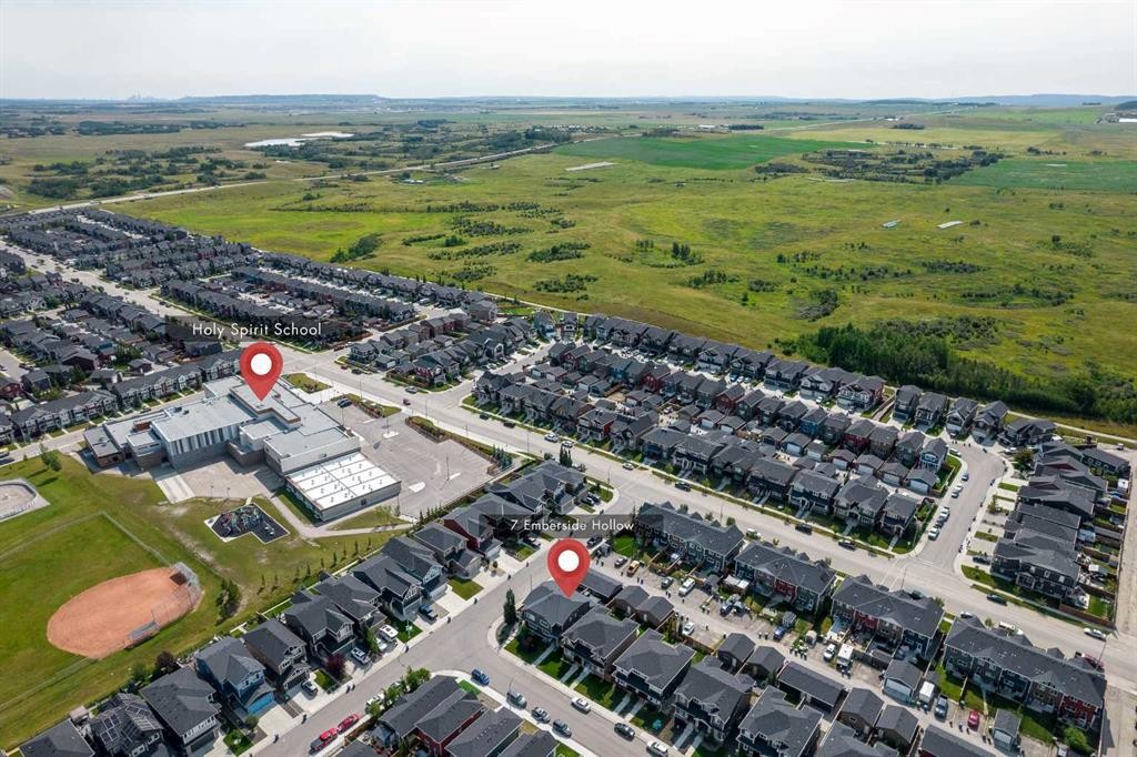 7 Emberside Hollow, Cochrane, AB - Outdoor With View