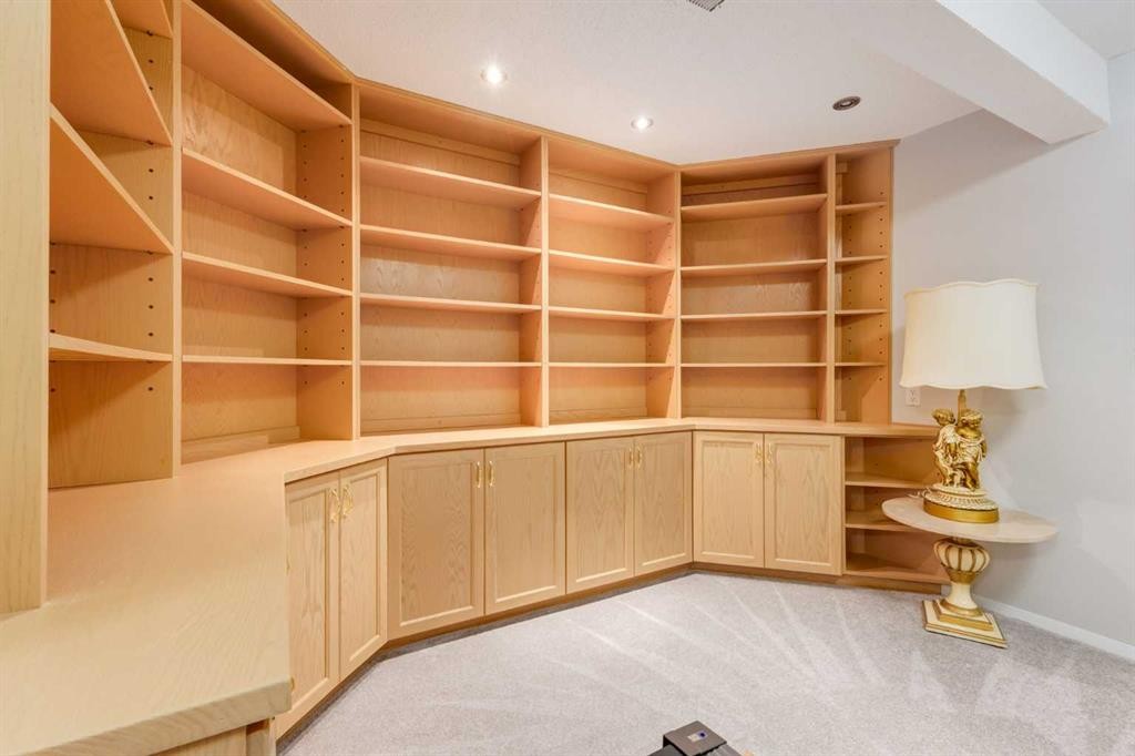 660 Coach Grove Road Sw, Calgary, AB - Indoor With Storage
