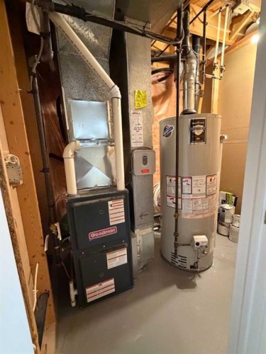 116 Mckerrell Close Se, Calgary, AB - Indoor Photo Showing Basement