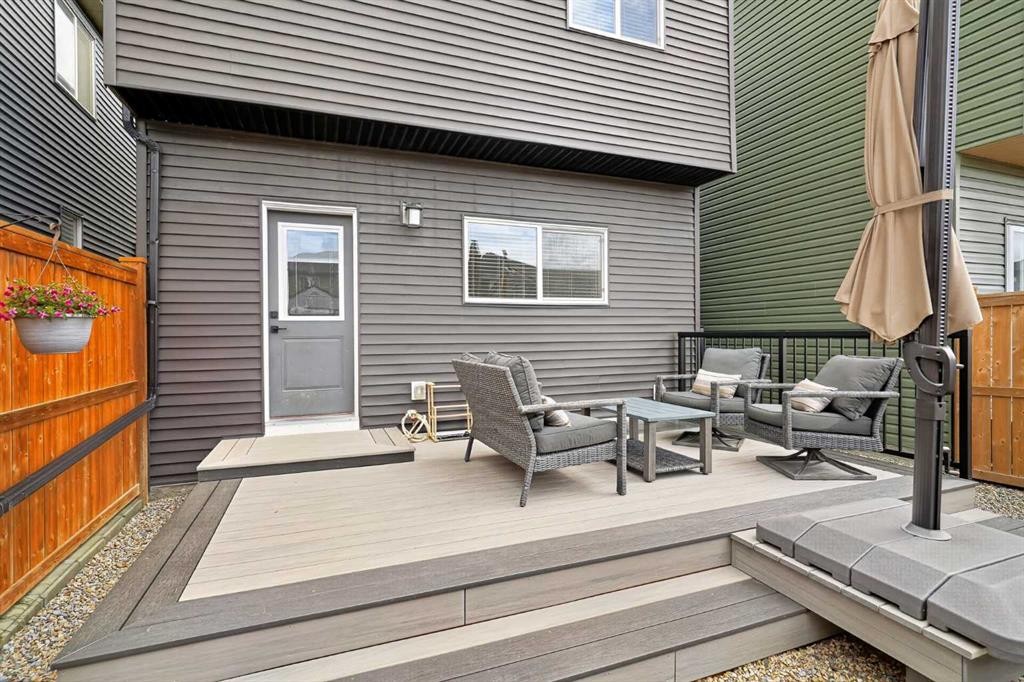 374 Wolf Creek Manor Se, Calgary, AB - Outdoor With Deck Patio Veranda With Exterior